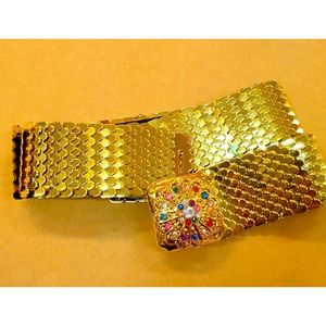 COPY - Gold belt with colorful jewel